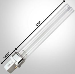 Via Aqua Plug-In UV Compact Quartz Replacement Bulb (Option: 13 watt)