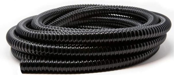 Beckett Pond Corrugated Tubing - Black (Option: 20' Long x 1" Diameter)