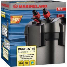Marineland Magniflow Canister Filter (Option: Magniflow 160 Canister Filter (160 GPH - 30 Gallons))
