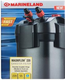 Marineland Magniflow Canister Filter (Option: Magniflow 220 Canister Filter (220 GPH - 55 Gallons))