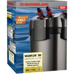 Marineland Magniflow Canister Filter (Option: Magniflow 360 Canister Filter (360 GPH - 100 Gallons))