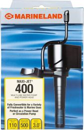 Marineland Maxi Jet Pro Water Pump & Powerhead (Option: 400 Series - 3' Max Head (110/500 GPH))