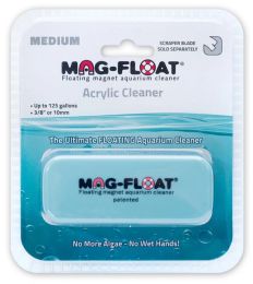 Mag Float Floating Magnetic Aquarium Cleaner - Acrylic (Option: Medium (130 Gallons))