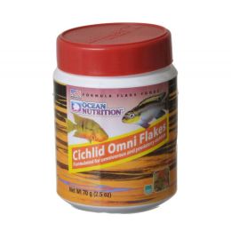 Ocean Nutrition Cichlid Omni Flakes (Option: 2.5 oz)