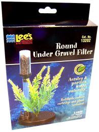 Lees Fishbowl Undergravel Filter (Option: 5.25" Diameter (2 Gallons))