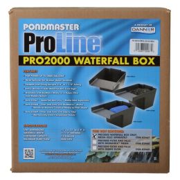 Pondmaster Pro Series Pond Biological Filter & Waterfall (Option: Pro 2000 - (15"L x 12"W x 11.25"H))