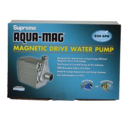 Supreme Aqua-Mag Magnetic Drive Water Pump (Option: Aqua-Mag 9.5 Pump (950 GPH))