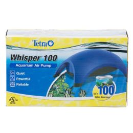 Tetra Whisper Aquarium Air Pumps (UL Listed) (Option: Whisper 100 - Up to 100 Gallons (2 Outlets))