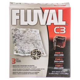 Fluval Zeo-Carb Filter Bags (Option: For C3 Power Filter (3 Pack))