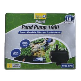 TetraPond Pond Pump (Option: 1,000 GPH (For Ponds 500-1,000 Gallons))