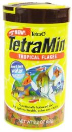 Tetra TetraMin Tropical Flakes Fish Food (Option: 2.2 oz)