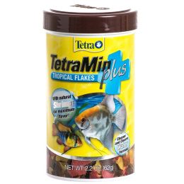 Tetra TetraMin Plus Tropical Flakes Fish Food (Option: 2.2 oz)