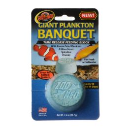 Zoo Med Plankton Banquet Fish Feeding Block (Option: Giant - 1 Pack)