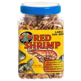 Zoo Med Large Sun-Dried Red Shrimp (Option: 2.5 oz)