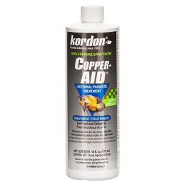 Kordon Copper Aid External Parasite Treatment (Option: 16 oz (Treats 400 Gallons))