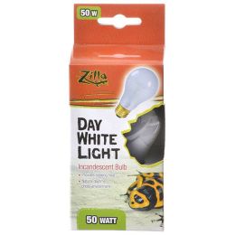 Zilla Incandescent Day White Light Bulb for Reptiles (Option: 50 Watt)