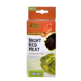 Zilla Incandescent Night Red Heat Bulb for Reptiles (Option: 100 Watt)