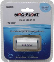 Mag Float Floating Magnetic Aquarium Cleaner - Glass (Option: Nano (Curved - 30 Gallons))