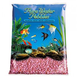 Pure Water Pebbles Aquarium Gravel - Neon Pink (Option: 5 lbs (3.1-6.3 mm Grain))