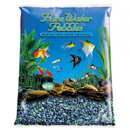 Pure Water Pebbles Aquarium Gravel - Blue Lagoon (Option: 5 lbs (3.1-6.3 mm Grain))