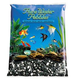 Pure Water Pebbles Aquarium Gravel - Salt & Pepper (Option: 25 lbs (3.1-6.3 mm Grain))