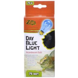 Zilla Incandescent Day Blue Light Bulb for Reptiles (Option: 75 watt)