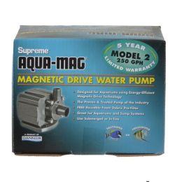 Supreme Aqua-Mag Magnetic Drive Water Pump (Option: Aqua-Mag 2 Pump (250 GPH))