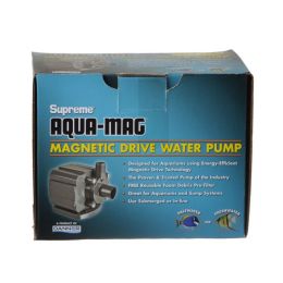 Supreme Aqua-Mag Magnetic Drive Water Pump (Option: Aqua-Mag 7 Pump (700 GPH))