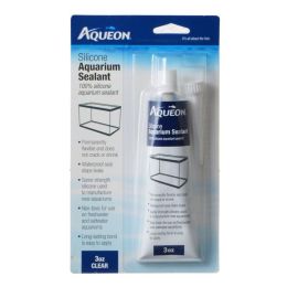 Aqueon Silicone Aquarium Sealant - Clear (Option: 3 oz)