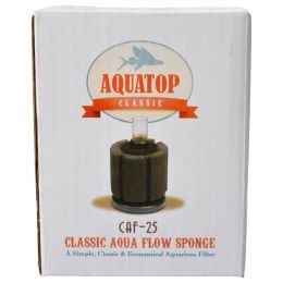 Aquatop CAF Classic Aqua Flow Sponge Filter (Option: CAF-25 - (25 Gallons))