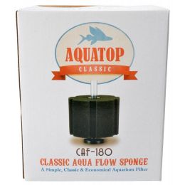 Aquatop CAF Classic Aqua Flow Sponge Filter (Option: CAF-180 - (180 Gallons))
