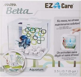 Marina Betta EZ Care Aquarium Kit (Option: 0.07 gallon - White)