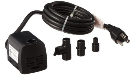 Beckett Crystal Pond Dual Purpose Pond and Fountain Water Pump (Option: 90 GPH)