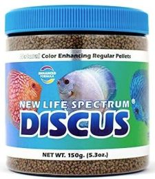 New Life Spectrum Natural Color Enhancing Discus Regular Pellets (Option: 150 g)